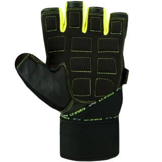 Power-Wrist Handschuh neongelb S/7 = 16-18cm