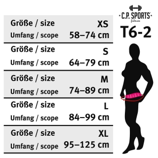 Lady-Gürtel Leder Pink XL = 95 - 125cm