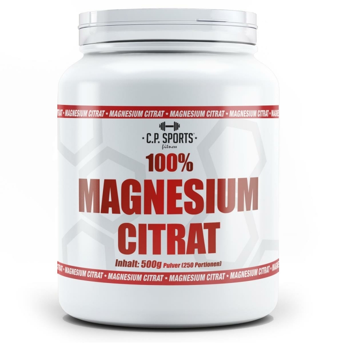 100% Magnesium Citrat - 500g