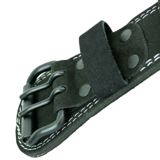 Gewichthebergürtel Komfort - extra breit - schwarz XXL = 115 - 150cm
