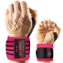 Strongman-Handgelenkbandagen 50cm - rosa