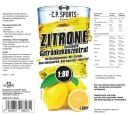 Getränkekonzentrat 1 Liter Zitrone
