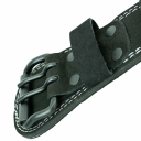 Gewichthebergürtel Komfort - schwarz XS = 55 - 75 cm