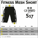 Fitness Mesh Short  schwarz S - small