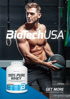 BioTech USA - 100% PURE WHEY 2270 g Dose