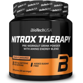 Biotech USA Nitrox Therapy - 340g Dose Pfirsich