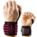 Strongman-Handgelenkbandagen 50cm pink