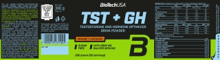 BiotechUSA TST & GH Hormonoptimierung  - 300g Orange