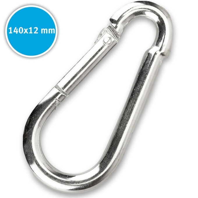 Karabinerhaken 140mm x 12 mm