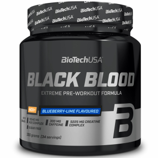 Biotech USA Black Blood NOX+  330g Blueberry-Lime