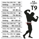 Profi-Powerlifting-Gürtel - Camouflage weiss XS = 50 - 75cm