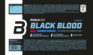 Biotech USA Black Blood CAF+ 10g Blaubeere
