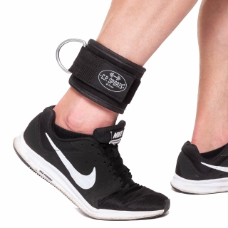 Premium Fußschlaufe - Paar schwarz