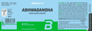BioTech USA Ashwagandha - 60 Kapseln