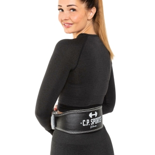 Gewichthebergürtel Leder L