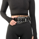 Gewichthebergürtel Leder L