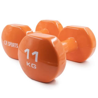 Gymnastikhanteln 11 kg -Orange - Paar