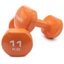 Gymnastikhanteln 11 kg -Orange - Paar