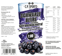 2 x 1 Liter Getränkekonzentrat + 2 x Pumpe Schwarze Beere + Pumpe Himbeere + Pumpe