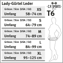 Lady-Gürtel Leder - 2.WAHL