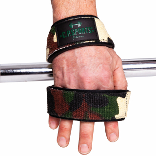 Camo Edition Gym Starter Pack - Gewichthebergürtel Komfort + Handgelenkbandagen + Zughilfen + Power Grips