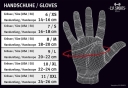 Fitness-Handschuh Klassik - rot XS