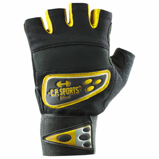 Profi-Grip-Bandagen-Handschuh - gelb S/7 = 16-18cm