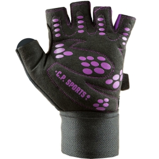 Profi-Grip-Bandagen-Handschuh - farbig L/9 = 20-22cm lila