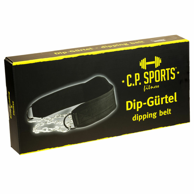 Steely-Sports Dip Gürtel Klimmzüge & Dips Trainingsgürtel f Dip-Belt 