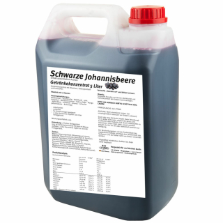 Getränkekonzentrat 5 Liter + Pumpe