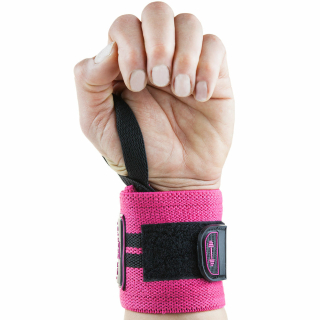 Handgelenkbandagen 30cm - pink (PAAR)