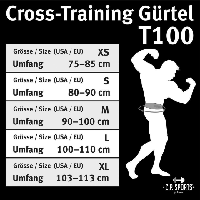 Cross-Training Gürtel - Camouflage pink XL = 105 -115cm